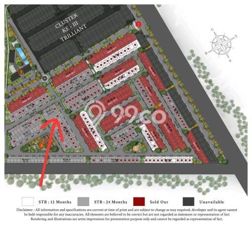 Rumah Strategis Modern Lb 158m2 di Batam Kota, Batam Rumah Strategis Modern Lb 158m2 di Batam Kota, Batam