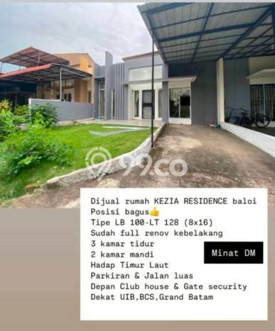 Dijual Rumah 3 Kamar Lokasi Ideal Nyaman dan Strategis di Batam Centre Dijual Rumah 3 Kamar Lokasi Ideal Nyaman dan Strategis di Batam Centre