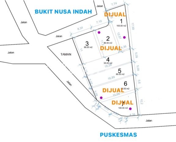 Lahan Dijual Lokasi Ciputat, Tangerang Selatan dengan Luas Tanah 100m2 dan Status SHM Lahan Dijual Lokasi Ciputat, Tangerang Selatan dengan Luas Tanah 100m2 dan Status SHM