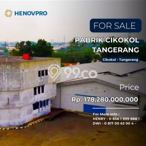 Unit Kantor Dijual di Tangerang LT 22285m2 & LB 12261m2 Unit Kantor Dijual di Tangerang LT 22285m2 & LB 12261m2