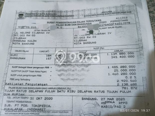Hunian Nyaman Asri 4 KT Siap Pakai di Cijerah Bandung Hunian Nyaman Asri 4 KT Siap Pakai di Cijerah Bandung
