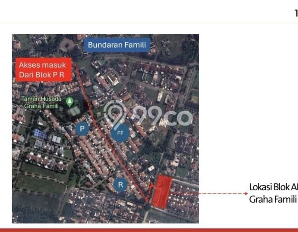 Rumah LT 129m² di Dukuh Pakis, Surabaya - Lokasi Strategis Rumah LT 129m² di Dukuh Pakis, Surabaya - Lokasi Strategis