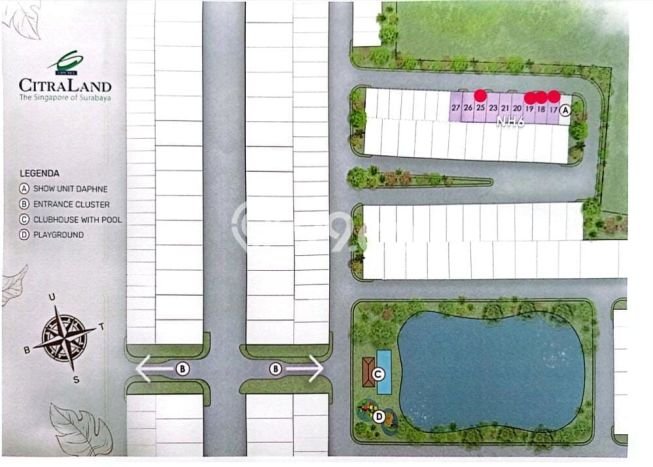 Rumah Modern 2 Kamar LT 60m2 di Citraland Rumah Modern 2 Kamar LT 60m2 di Citraland