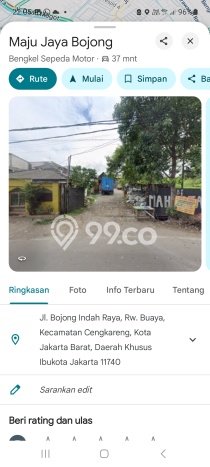 Dijual Tanah 274m2 di Bojong Indah, Jakarta Barat Dijual Tanah 274m2 di Bojong Indah, Jakarta Barat