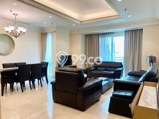 Siap Huni Apartemen Luxury di Pakubuwono 3 Kamar & 3 Kamar Mandi Siap Huni Apartemen Luxury di Pakubuwono 3 Kamar & 3 Kamar Mandi