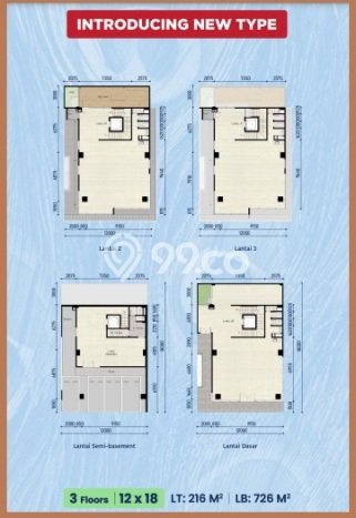 PROSPEK BAGUS! Kantor Kawasan Gading Serpong, Luas 594m², Tingkat Keramaian Tinggi PROSPEK BAGUS! Kantor Kawasan Gading Serpong, Luas 594m², Tingkat Keramaian Tinggi