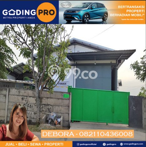 Area Ramai! Gudang Dijual di Gunung Sindur untuk Bisnis Luas Bangunan 432m2 Area Ramai! Gudang Dijual di Gunung Sindur untuk Bisnis Luas Bangunan 432m2