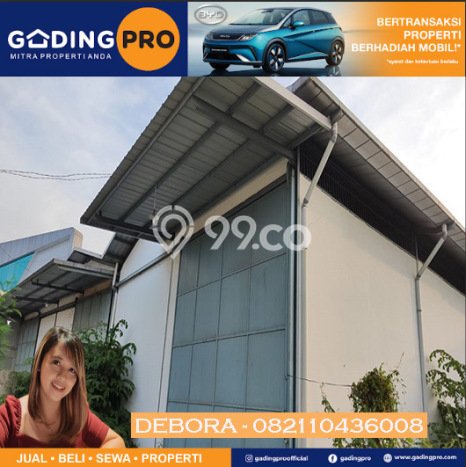 Unit Gudang Dijual di Gunung Sindur Bogor Luas Bangunan 432m2 Unit Gudang Dijual di Gunung Sindur Bogor Luas Bangunan 432m2