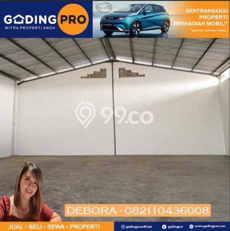 LOKASI PREMIUM! Gudang Kawasan Gunung Sindur, Luas 432m2m², Pusat Komersial LOKASI PREMIUM! Gudang Kawasan Gunung Sindur, Luas 432m2m², Pusat Komersial