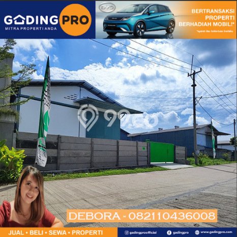 Unit Gudang Dijual di Gunung Sindur Bogor Luas Tanah 655m2, Luas Bangunan 385m2 Unit Gudang Dijual di Gunung Sindur Bogor Luas Tanah 655m2, Luas Bangunan 385m2