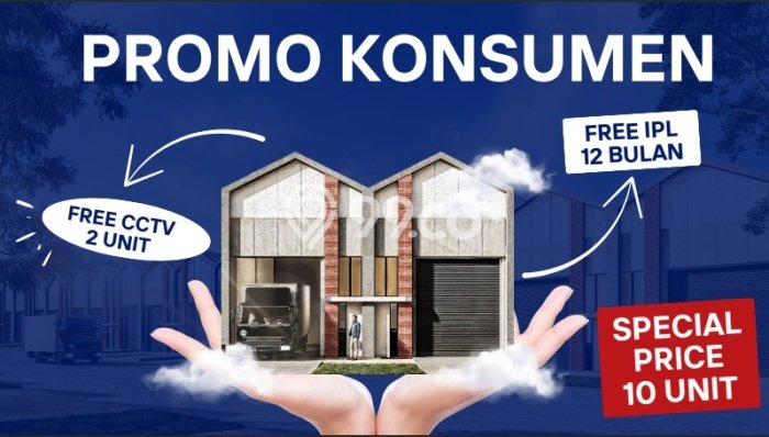 Gudang Dijual di Depok LT 108m2 & LB 72m2 Lokasi Terbaik! Gudang Dijual di Depok LT 108m2 & LB 72m2 Lokasi Terbaik!