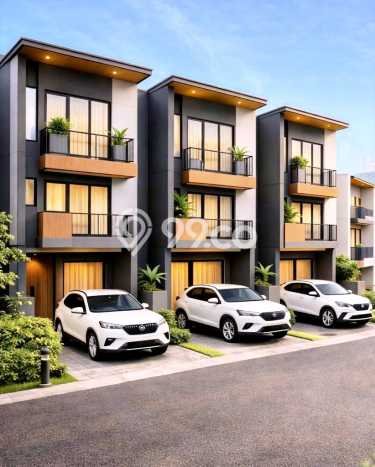 Rumah Modern 3 Kamar LT 60m2 di Pondok Kelapa Rumah Modern 3 Kamar LT 60m2 di Pondok Kelapa