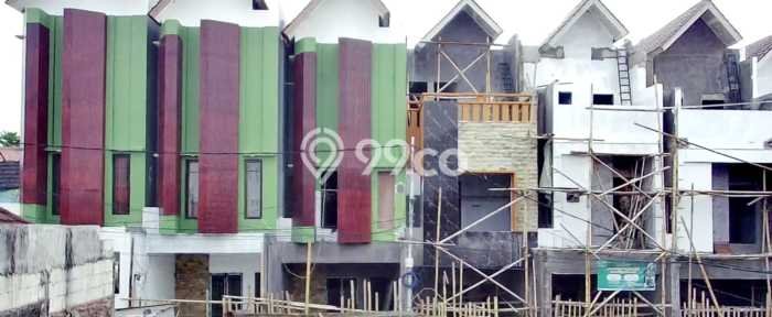 Rumah Modern 4 KT LT 60m2 di Utan Kayu Rumah Modern 4 KT LT 60m2 di Utan Kayu