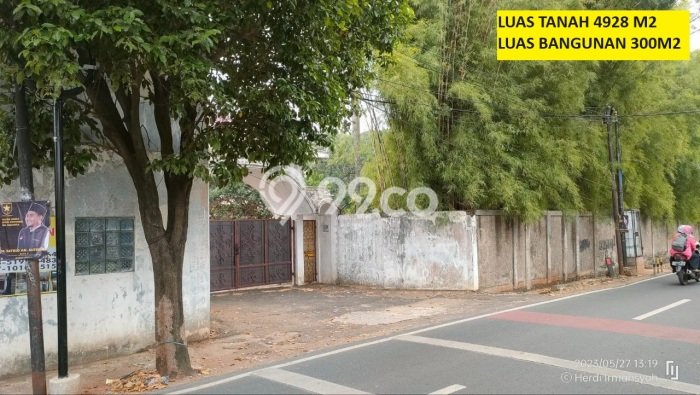 Kavling Tanah di Jagakarsa Dijual Luas 4928m2 Legalitas SHM Kavling Tanah di Jagakarsa Dijual Luas 4928m2 Legalitas SHM