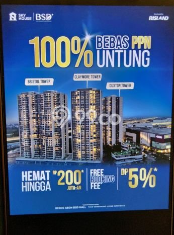 Hunian Apartemen Strategis untuk Dijual di Tangerang dengan 1 Kamar Hunian Apartemen Strategis untuk Dijual di Tangerang dengan 1 Kamar