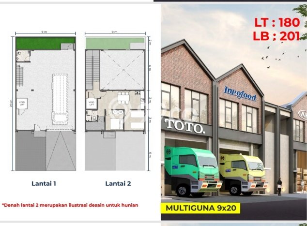 FOR RENT! Gudang di Pantai Indah Kapuk 2 Cocok untuk Bisnis 201m2 FOR RENT! Gudang di Pantai Indah Kapuk 2 Cocok untuk Bisnis 201m2