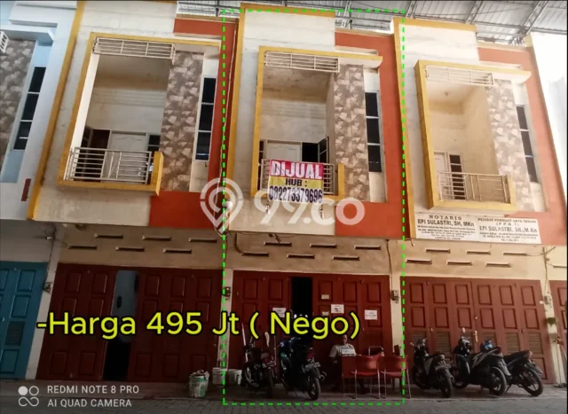 Ruko di Medan Johor, Luas 120m², Pusat Komersial Ruko di Medan Johor, Luas 120m², Pusat Komersial