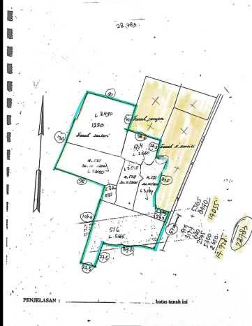 Untuk Dijual Tanah di Serang Serang Luas 28783m2 SHM Untuk Dijual Tanah di Serang Serang Luas 28783m2 SHM