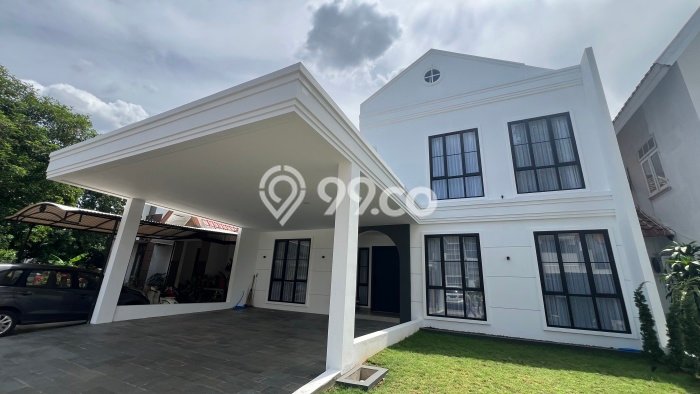 For Sale! Luxury House LT 240m2 Desain Elegan di Alam Sutera For Sale! Luxury House LT 240m2 Desain Elegan di Alam Sutera