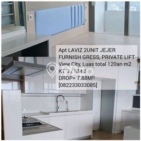 Hunian Apartemen Eksklusif untuk Dijual di Surabaya dengan 3 BR & 2 Kamar Mandi Hunian Apartemen Eksklusif untuk Dijual di Surabaya dengan 3 BR & 2 Kamar Mandi