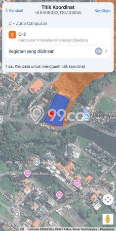 Tanah Disewa Strategis di Badung Luas 2115m2 Tanah Disewa Strategis di Badung Luas 2115m2