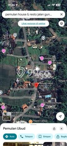 Vila Premium di Ubud, Luas 1000m2m², Posisi Strategis dengan jalan bagus Vila Premium di Ubud, Luas 1000m2m², Posisi Strategis dengan jalan bagus