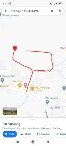 PRIME LOCATION! Tanah di , Luas 730m2m², Ideal untuk Investasi PRIME LOCATION! Tanah di , Luas 730m2m², Ideal untuk Investasi