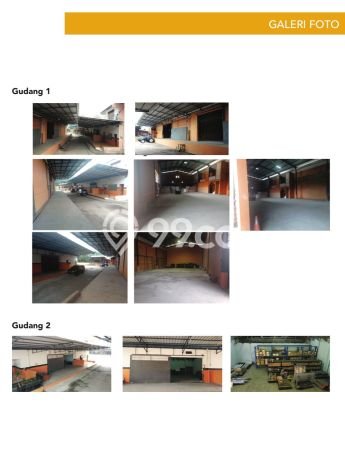 Unit Gudang Dijual di Bekasi LT 4335m2 & LB 2677m2 Unit Gudang Dijual di Bekasi LT 4335m2 & LB 2677m2