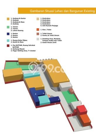 Unit Gudang Dijual di Bekasi LT 4335m2 & LB 2677m2 Unit Gudang Dijual di Bekasi LT 4335m2 & LB 2677m2