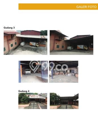 Unit Gudang Dijual di Bekasi LT 4335m2 & LB 2677m2 Unit Gudang Dijual di Bekasi LT 4335m2 & LB 2677m2