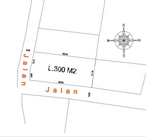 Tanah Kavling Dijual di Badung dengan Spesifikasi 300m2 Tanah Kavling Dijual di Badung dengan Spesifikasi 300m2