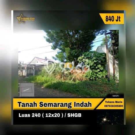HARGA TERBAIK! Tanah di Semarang Barat, Luas 240m², Lokasi Strategis HARGA TERBAIK! Tanah di Semarang Barat, Luas 240m², Lokasi Strategis