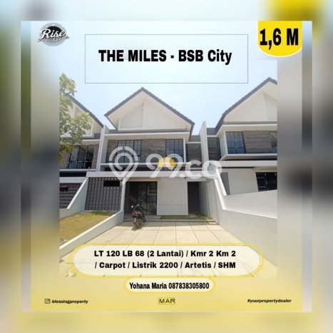 Rumah Minimalis 2 KT di BSB City Semarang Unfurnished Rumah Minimalis 2 KT di BSB City Semarang Unfurnished