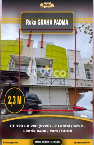 Ruko Dijual di Semarang LT 120m2 & LB 200m2 Lokasi Terbaik! Ruko Dijual di Semarang LT 120m2 & LB 200m2 Lokasi Terbaik!