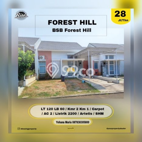 Rumah di BSB City, 2 KT, Area Potensial Rumah di BSB City, 2 KT, Area Potensial