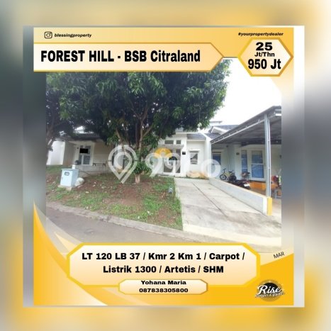 Rumah Luas Asri 2 KT Siap Pakai di BSB City Semarang Rumah Luas Asri 2 KT Siap Pakai di BSB City Semarang