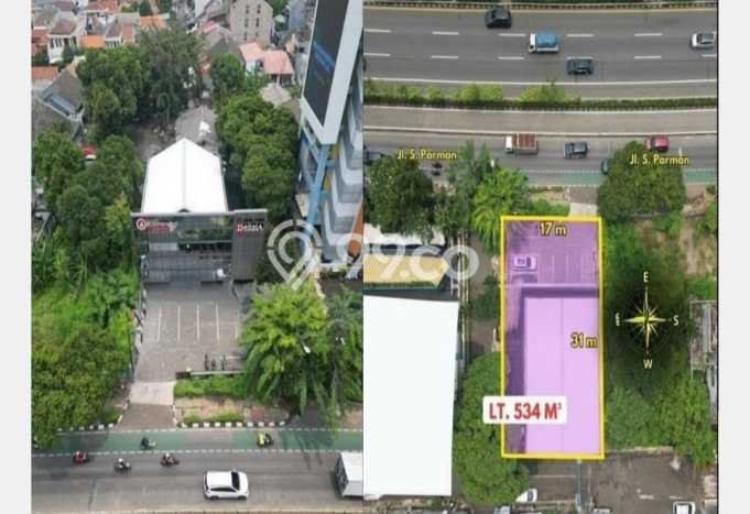 Untuk Dijual! Komersial di S Parman Jakarta Barat LT 534m2 / LB 665m2 Kawasan Strategis Untuk Dijual! Komersial di S Parman Jakarta Barat LT 534m2 / LB 665m2 Kawasan Strategis