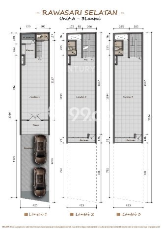 Unit Ruko Dijual di Cempaka Putih Jakarta Pusat Luas Tanah 105m2, Luas Bangunan 135m2 Unit Ruko Dijual di Cempaka Putih Jakarta Pusat Luas Tanah 105m2, Luas Bangunan 135m2