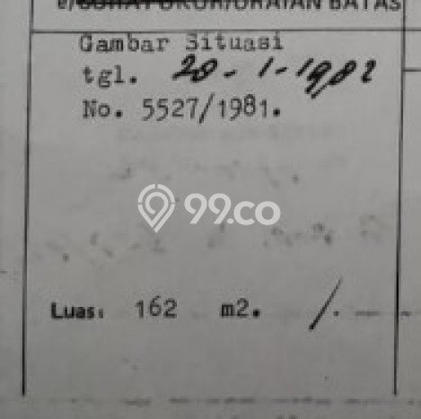 Tanah Dijual Lokasi Strategis di Bandung dengan Luas 162m2 Tanah Dijual Lokasi Strategis di Bandung dengan Luas 162m2