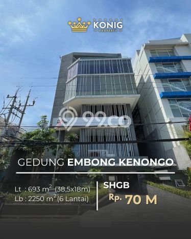Untuk Dijual! Komersial di Surabaya Kota Surabaya LT 693m2 / LB 2250m2 Kawasan Strategis Untuk Dijual! Komersial di Surabaya Kota Surabaya LT 693m2 / LB 2250m2 Kawasan Strategis