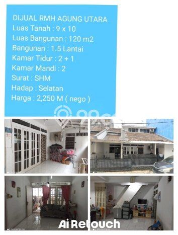 Dijual Hunian Rumah Terawat 2 KT di Sunter, Jakarta Utara Dijual Hunian Rumah Terawat 2 KT di Sunter, Jakarta Utara