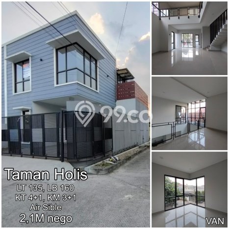 Rumah Modern 5 Kamar LT 135m2 di Taman Holis Indah Rumah Modern 5 Kamar LT 135m2 di Taman Holis Indah