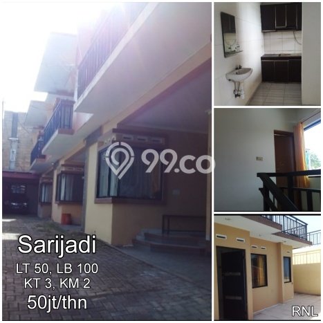 Disewakan Rumah Konsep Minimalis di Sukajadi Bandung dengan 3 KT Disewakan Rumah Konsep Minimalis di Sukajadi Bandung dengan 3 KT