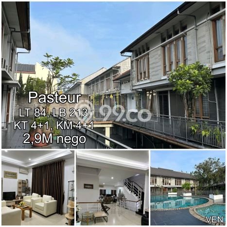 Rumah Elit Modern Siap Huni di Pasteur Bandung Rumah Elit Modern Siap Huni di Pasteur Bandung
