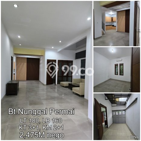Rumah Strategis Modern Lb 160m2 di Batununggal, Bandung Rumah Strategis Modern Lb 160m2 di Batununggal, Bandung