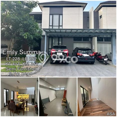 Dijual Rumah Mewah Elegan Dengan View Eksklusif di Summarecon Bandung, Bandung Dijual Rumah Mewah Elegan Dengan View Eksklusif di Summarecon Bandung, Bandung