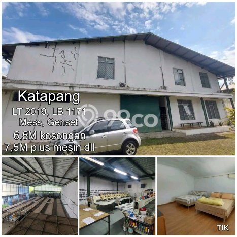 Unit Gudang Dijual di Katapang Bandung Luas Tanah 2019m2, Luas Bangunan 1171m2 Unit Gudang Dijual di Katapang Bandung Luas Tanah 2019m2, Luas Bangunan 1171m2