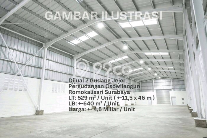 Lokasi Strategis! Dijual Gudang Bisnis di Benowo, Surabaya Kondisi Bagus Lokasi Strategis! Dijual Gudang Bisnis di Benowo, Surabaya Kondisi Bagus