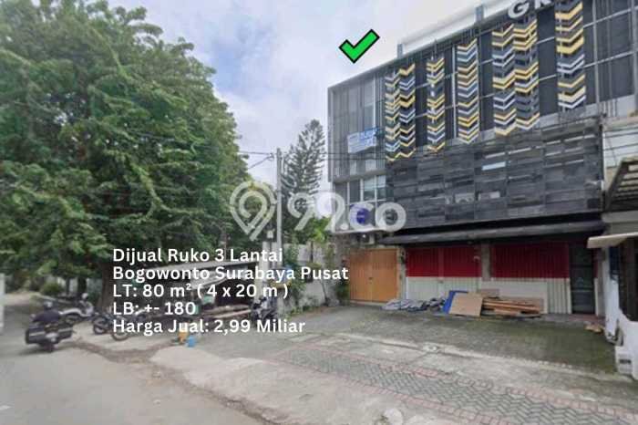 Lokasi Strategis! Dijual Ruko Bisnis di Wonokromo, Surabaya Kondisi Baik Lokasi Strategis! Dijual Ruko Bisnis di Wonokromo, Surabaya Kondisi Baik