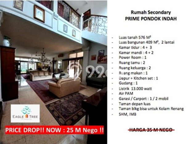 Hunian Super Elit dengan Akses Paling Strategis di Pondok Indah, Jakarta Selatan Hunian Super Elit dengan Akses Paling Strategis di Pondok Indah, Jakarta Selatan
